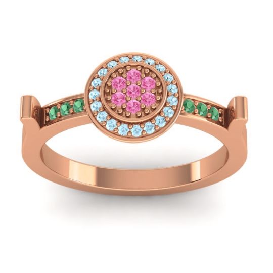 Statement Floral Pave Ragga Ring