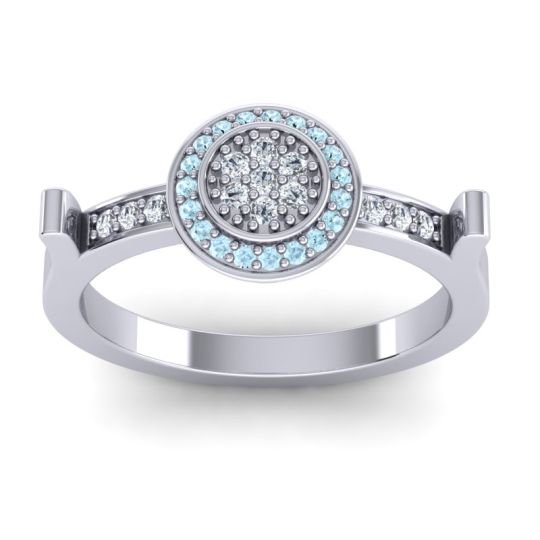 Statement Floral Pave Ragga Ring