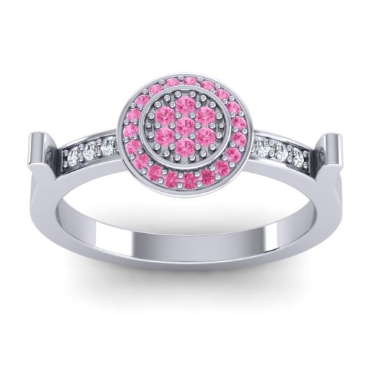 Statement Floral Pave Ragga Ring