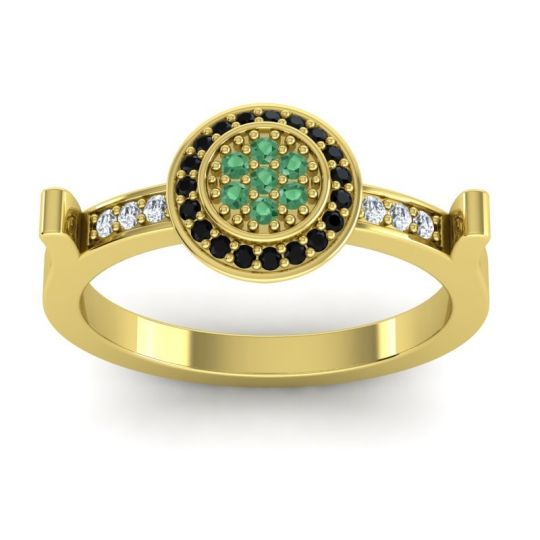 Statement Floral Pave Ragga Ring