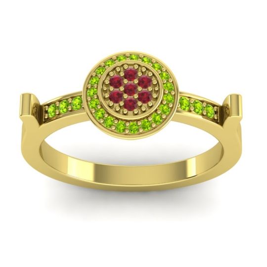 Statement Floral Pave Ragga Ring