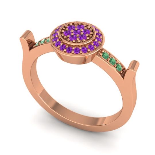 Statement Floral Pave Ragga Ring