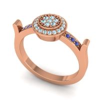Statement Floral Pave Ragga Ring