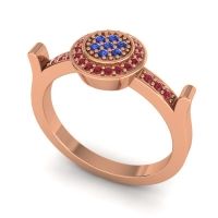 Statement Floral Pave Ragga Ring