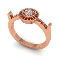 Statement Floral Pave Ragga Ring