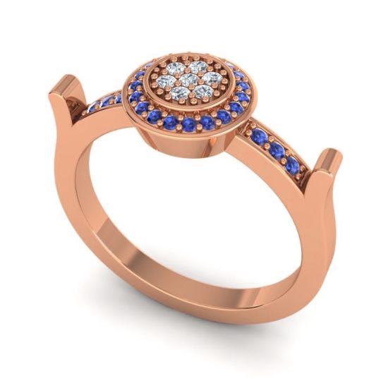 Statement Floral Pave Ragga Ring