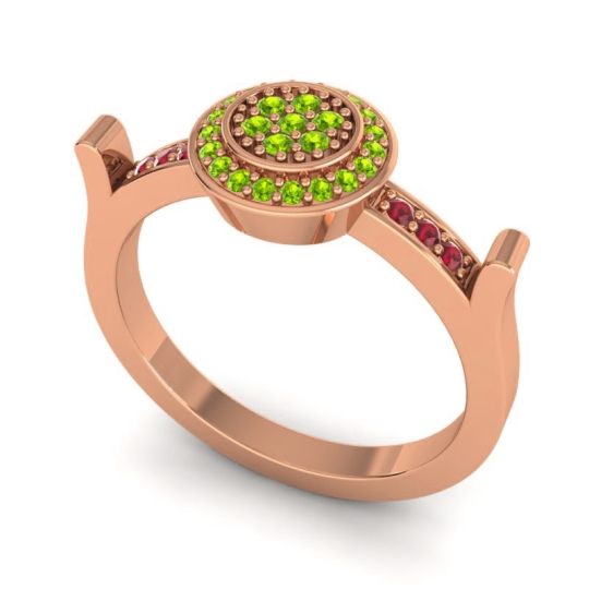 Statement Floral Pave Ragga Ring