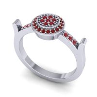 Statement Floral Pave Ragga Ring