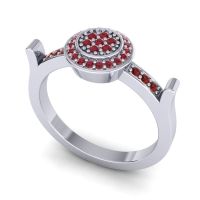 Statement Floral Pave Ragga Ring