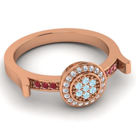 Statement Floral Pave Ragga Ring