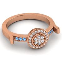 Statement Floral Pave Ragga Ring