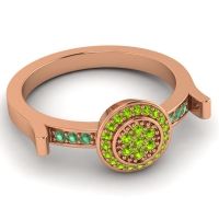 Statement Floral Pave Ragga Ring