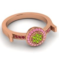 Statement Floral Pave Ragga Ring