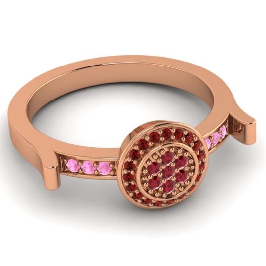 Statement Floral Pave Ragga Ring