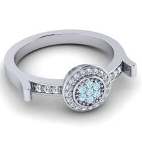 Statement Floral Pave Ragga Ring