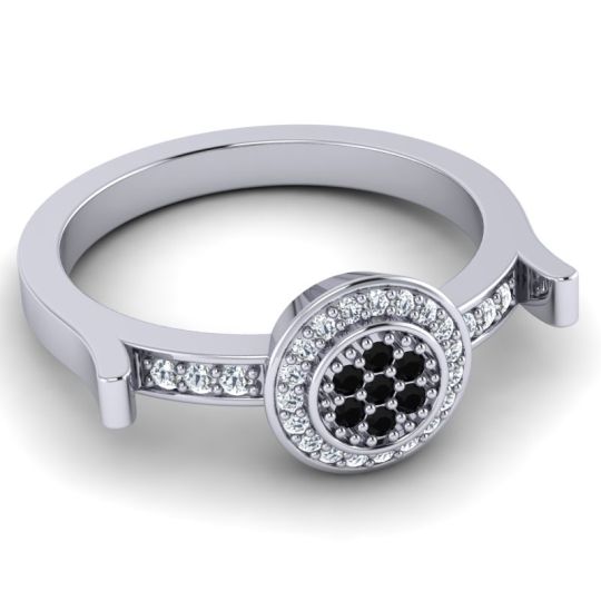 Statement Floral Pave Ragga Ring