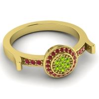 Statement Floral Pave Ragga Ring