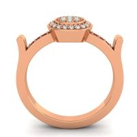 Statement Floral Pave Ragga Ring