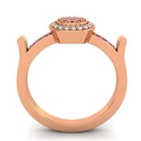 Statement Floral Pave Ragga Ring