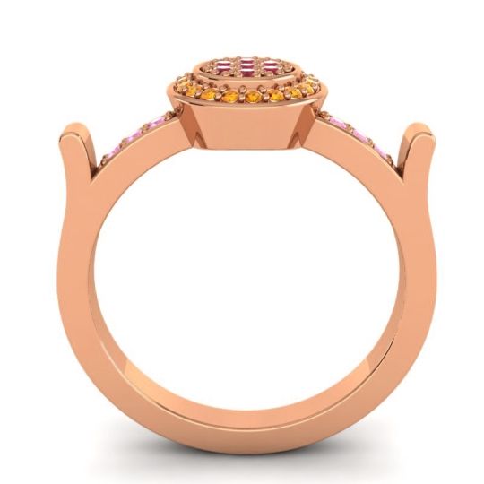 Statement Floral Pave Ragga Ring