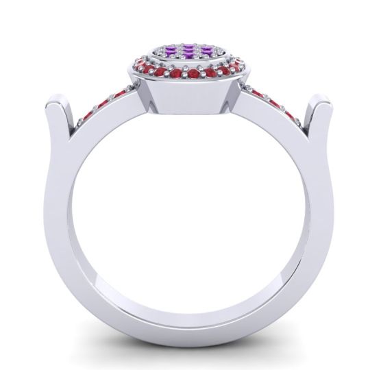 Statement Floral Pave Ragga Ring