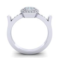 Statement Floral Pave Ragga Ring