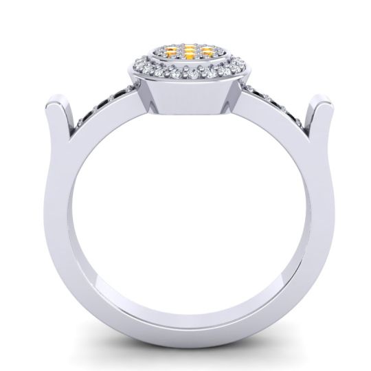 Statement Floral Pave Ragga Ring