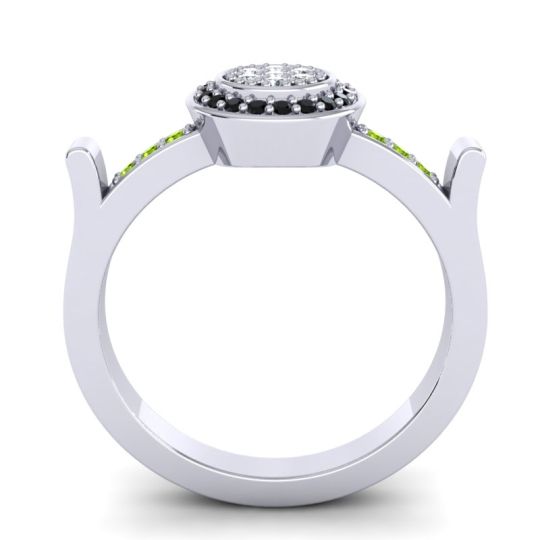 Statement Floral Pave Ragga Ring