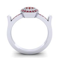 Statement Floral Pave Ragga Ring