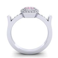 Statement Floral Pave Ragga Ring