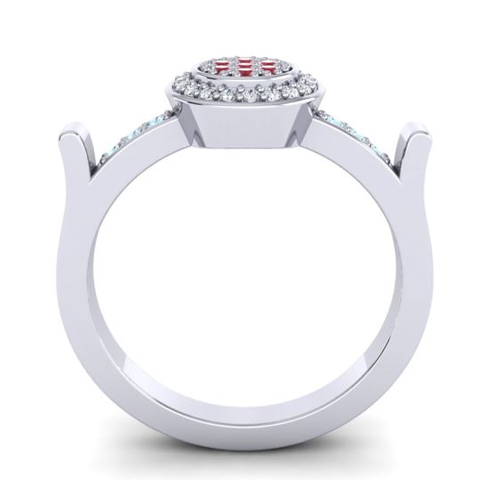 Statement Floral Pave Ragga Ring