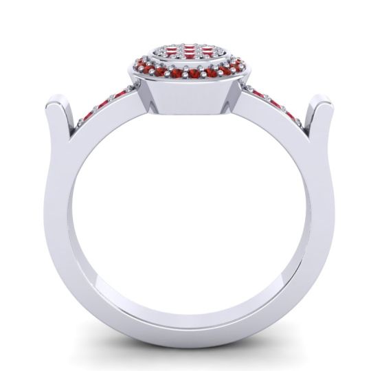 Statement Floral Pave Ragga Ring