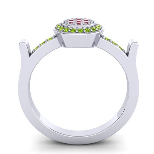 Statement Floral Pave Ragga Ring