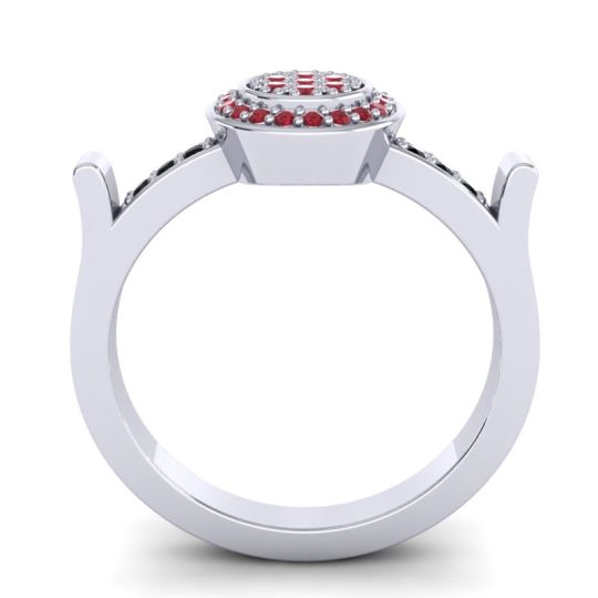 Statement Floral Pave Ragga Ring