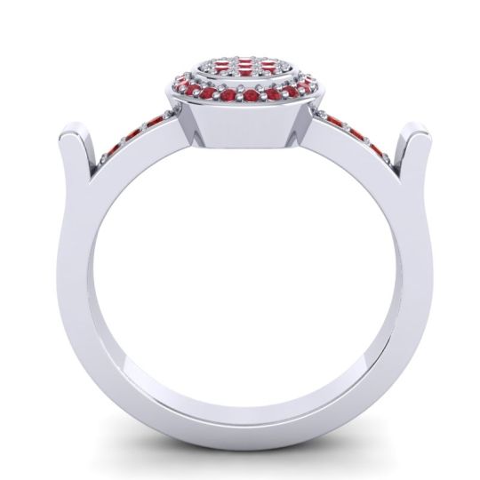 Statement Floral Pave Ragga Ring