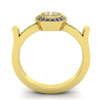 Statement Floral Pave Ragga Ring