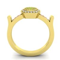 Statement Floral Pave Ragga Ring