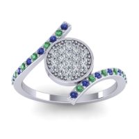 Statement Pave Antaripa Ring