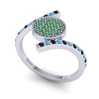Statement Pave Antaripa Ring