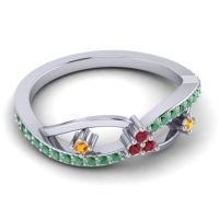 Petite Pave Samnidhi Ring