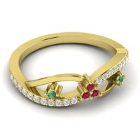 Petite Pave Samnidhi Ring