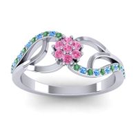 Petite Floral Udyana Ring