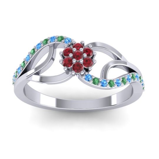 Petite Floral Udyana Ring