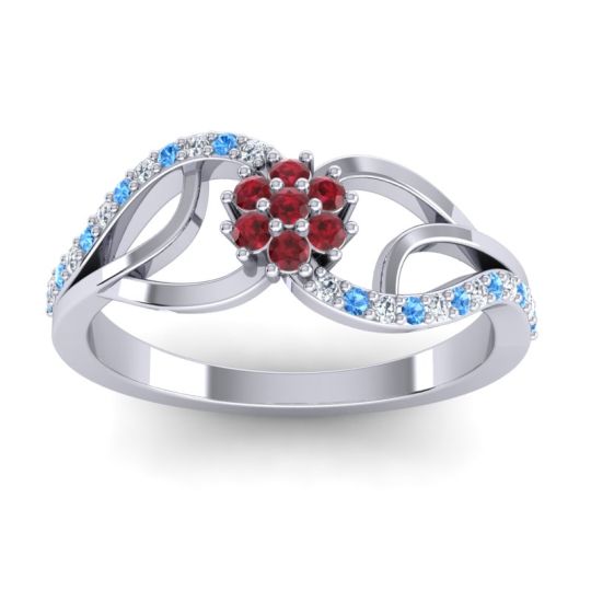 Petite Floral Udyana Ring