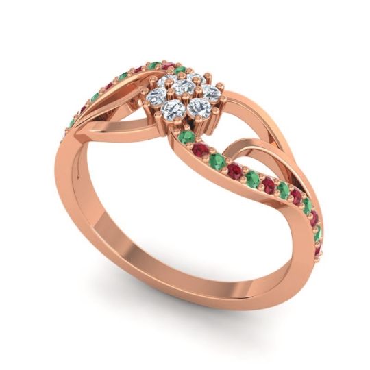 Petite Floral Udyana Ring