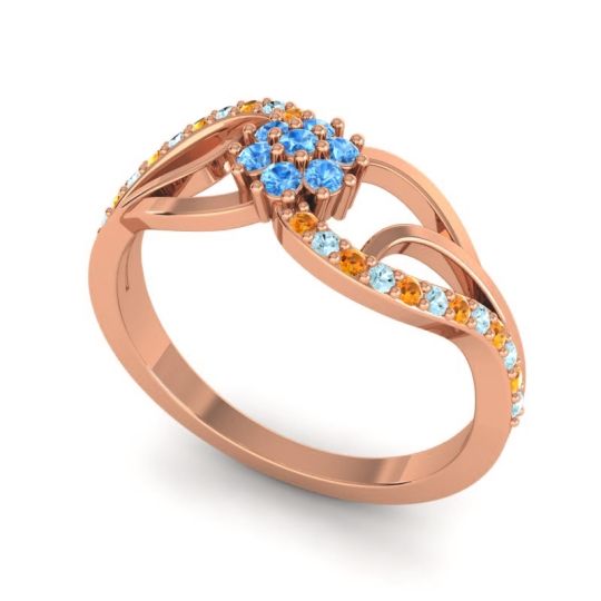 Petite Floral Udyana Ring