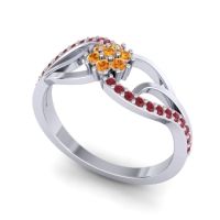 Petite Floral Udyana Ring