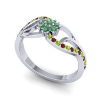 Petite Floral Udyana Ring