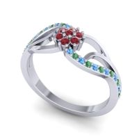 Petite Floral Udyana Ring