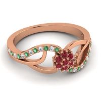 Petite Floral Udyana Ring